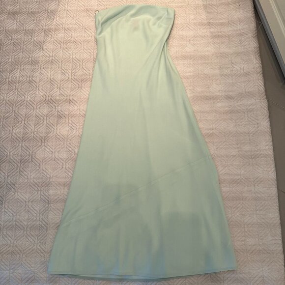 Mint Strapless Maxi Dress, Babaton, US XS - Picture 3 of 5